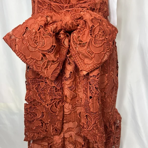 Mestiza New York Vanessa Belted Tiered Guipure Lace Midi Dress Red/Rust 8 Classy is available for purchase on au PAY Market - Imported Goods Online Store Co.Ltd. | au PAY Market - Mestiza New York Vanessa Belted Tiered Guipure Lace Midi Dress Red/Rust 8 Classy is available for purchase on au PAY Market - Imported Goods Online Store Co.Ltd. | au PAY Market -